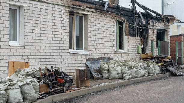 Professional Emergency Fire Cleanup technician working in Saint Petersburg, FL